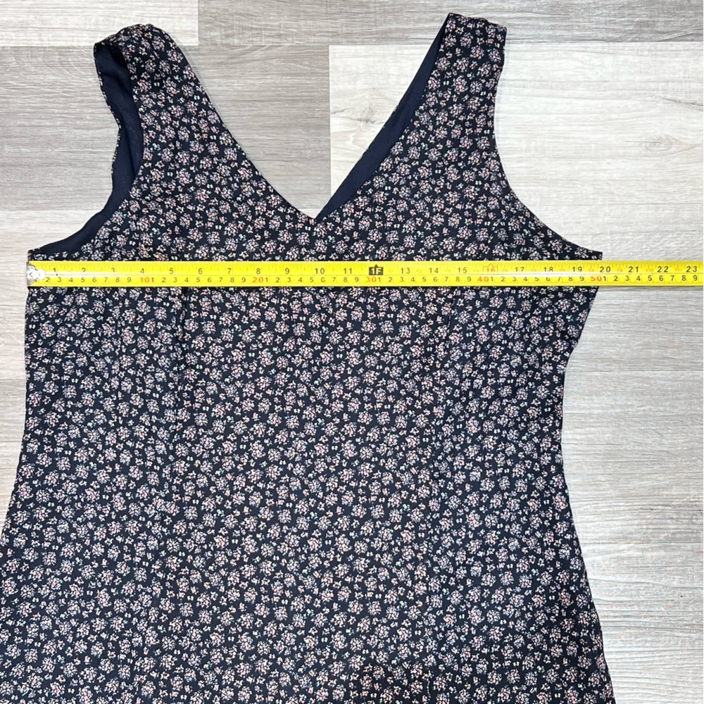 Danny & Nicole Black Floral Maxi Dress - Picture 6 of 8